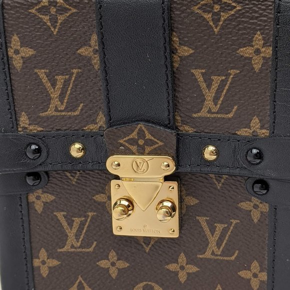 SOLDLouis Vuitton Monogram Trunk Pochette Vertical - Picture 2 of 12